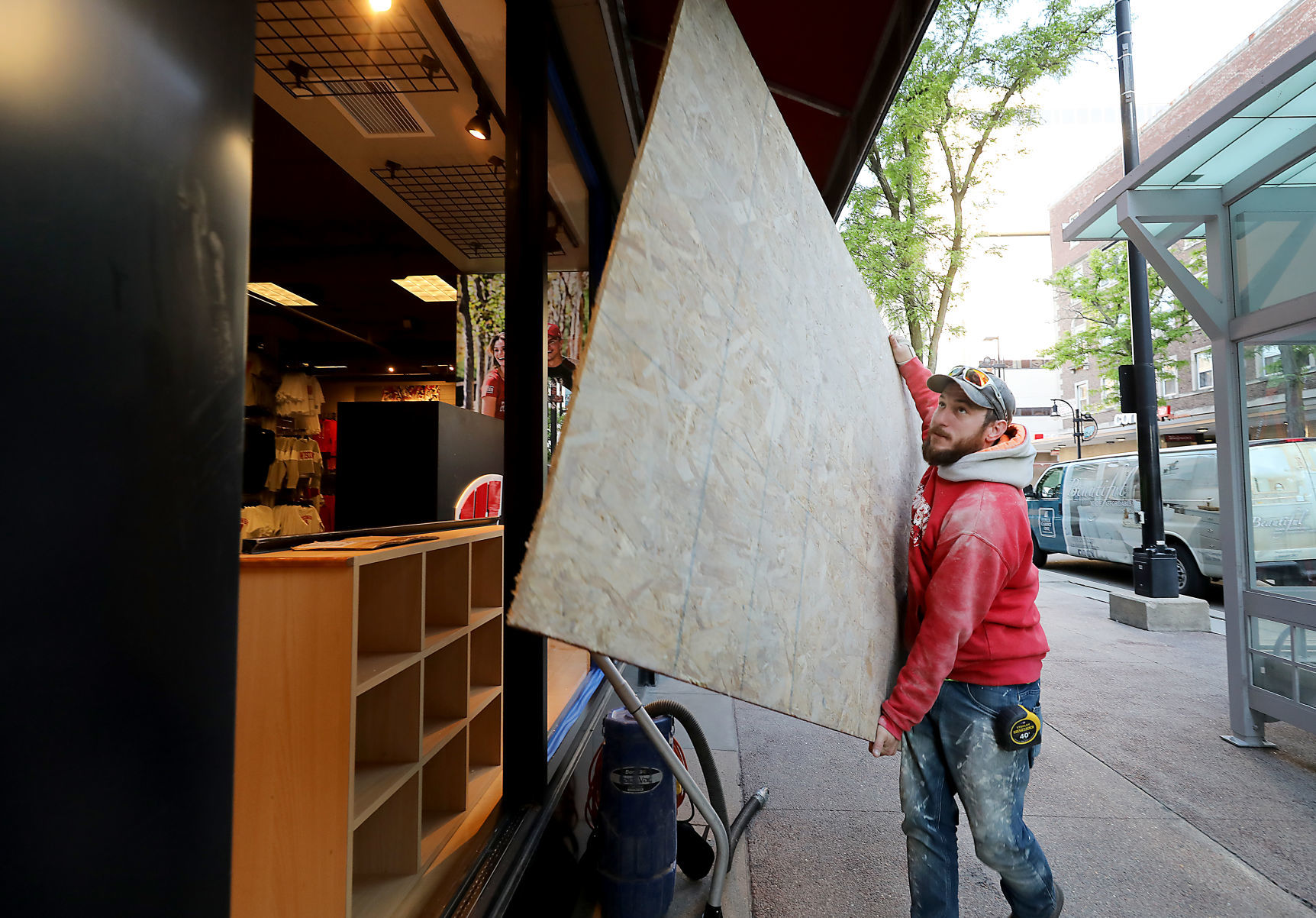 Madison cleans up after riot Downtown